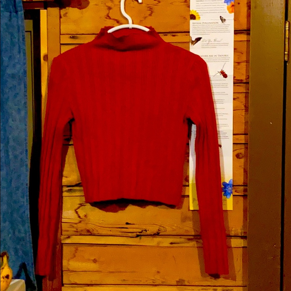 Super soft crop sweater